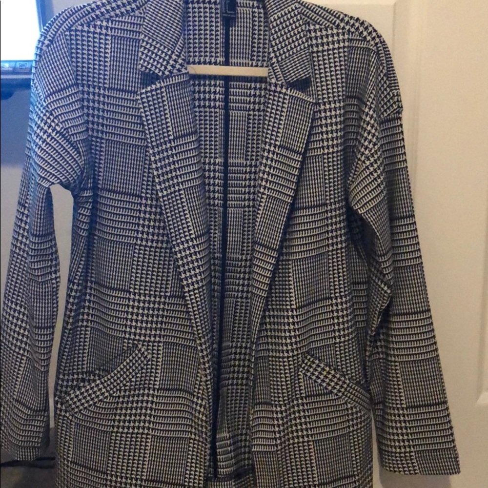 Black and white Jacket
